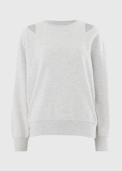 Souluxe Grey Cut Out Sweatshirt - XS Image 4