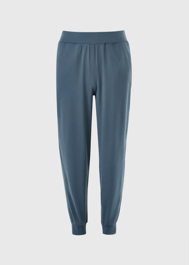 Souluxe Blue Cuffed Yoga Jogging Bottoms