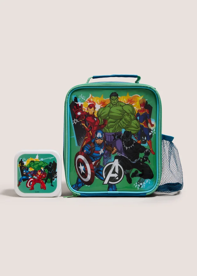 Polar Gear Marvel Avengers Blue Lunch Bag & Snack Box