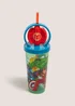 Disney Avengers Kids Red Fidget Spinner Tumbler Image 1