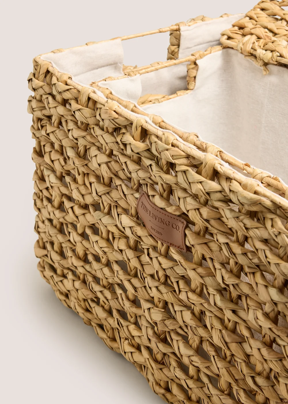 2 Pack Natural Chunky Storage Trunks Image 2