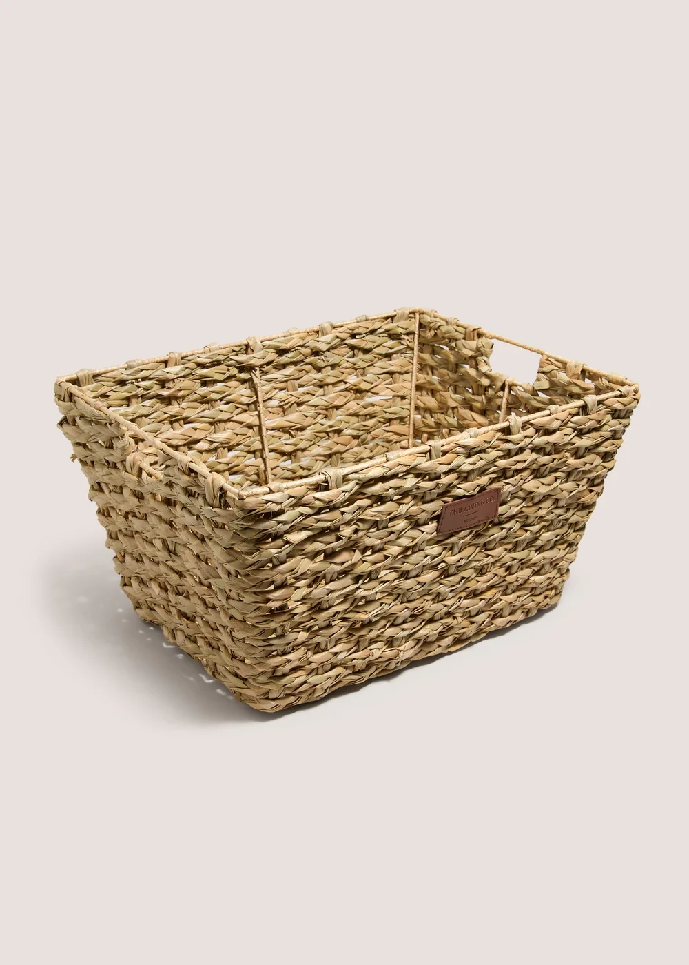 Natural Woven Chunky Basket Image 1