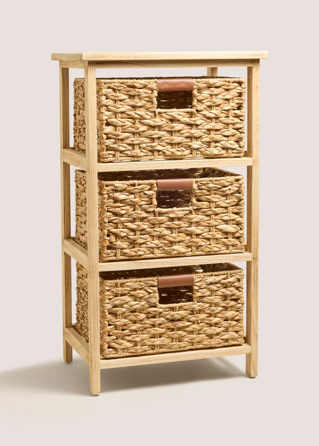 Natural Woven Chunky Drawers