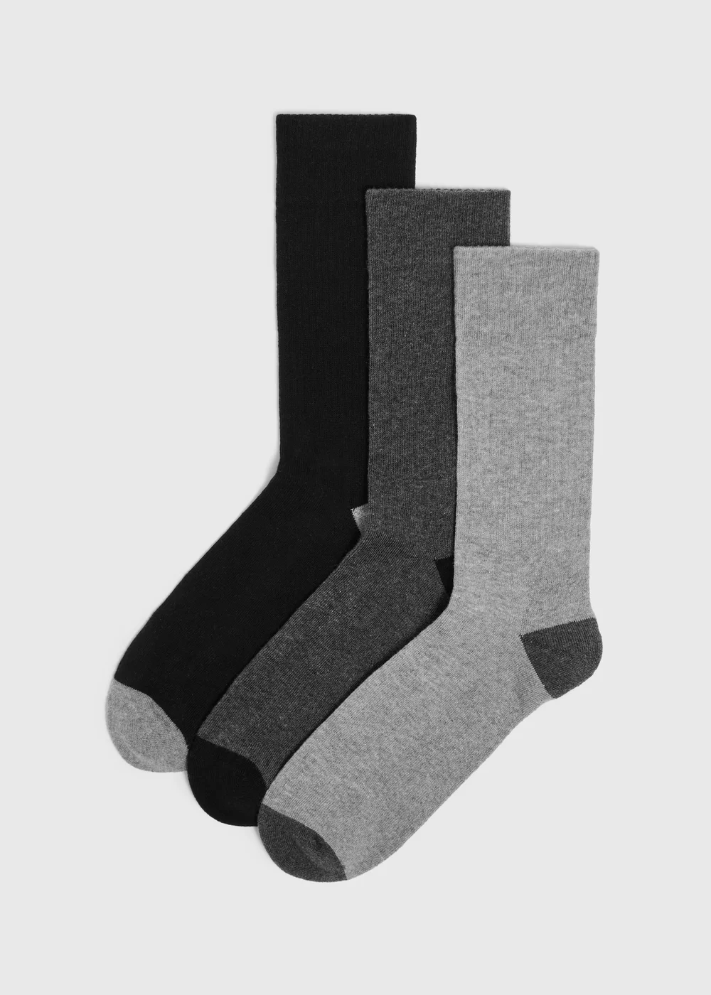 3 Pack Comfort Mono Socks - 6-8.5 Image 1