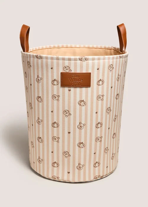 Disney Winnie The Pooh Large Pumpkin Storage Basket Image 1