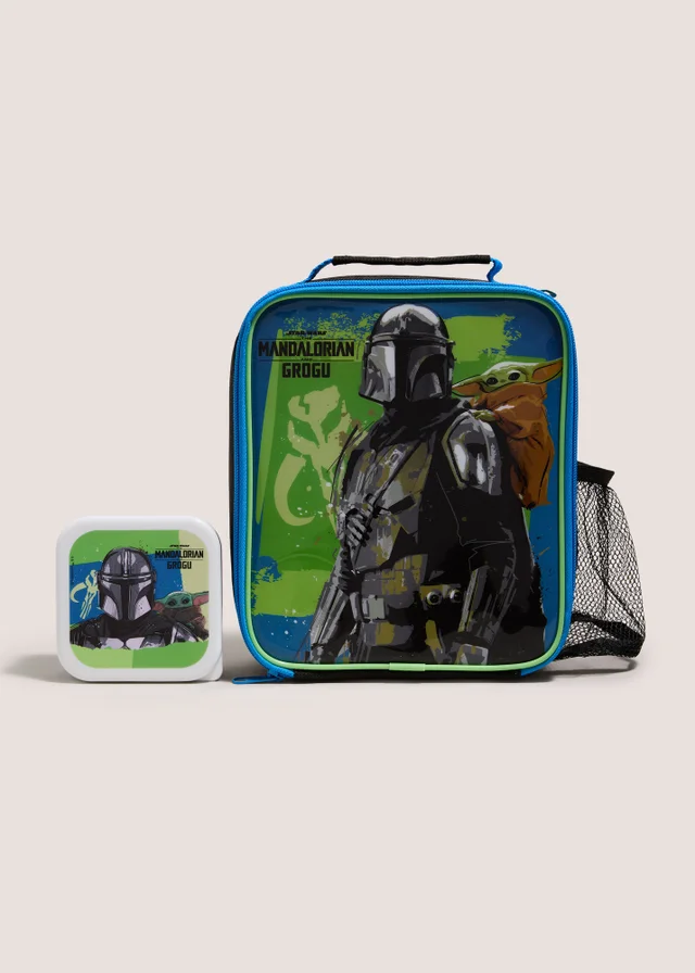 Polar Gear Star Wars Mandalorian Black Lunch Bag & Snack Box