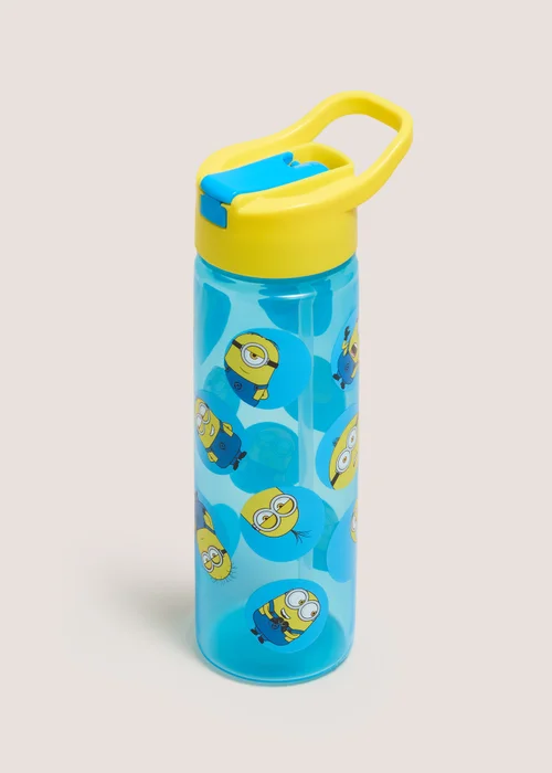 Minions Blue Water Bottle Image 1