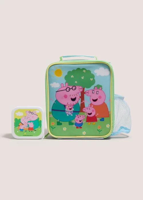 Polar Gear Peppa Blue Lunch Bag & Snack Box Image 1