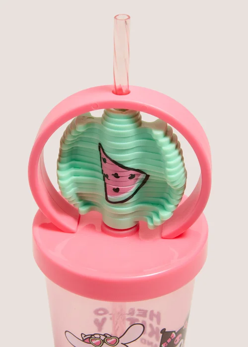 Hello Kitty Kids Pink Fidget Spinner Tumbler Image 2