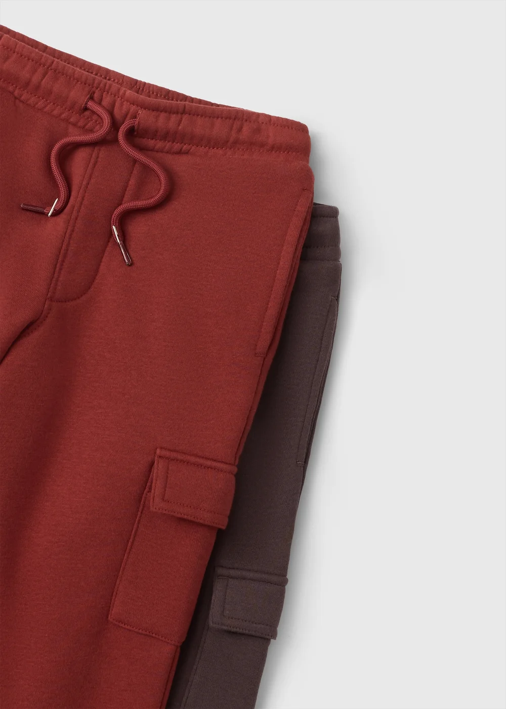 2 Pack Boys Cargo Joggers (1-8 Yrs) - 1-1.5 Yrs Image 2