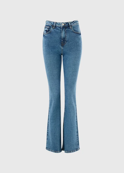 Mid Wash Bootcut Jeans - 26/L29 Image 3