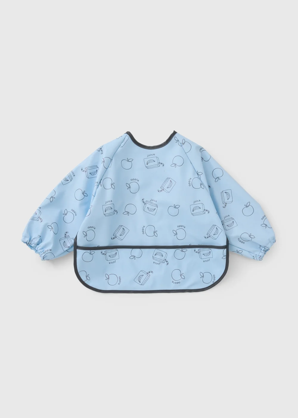 Baby Blue Snack Time Coverall Bib - One Size Image 1