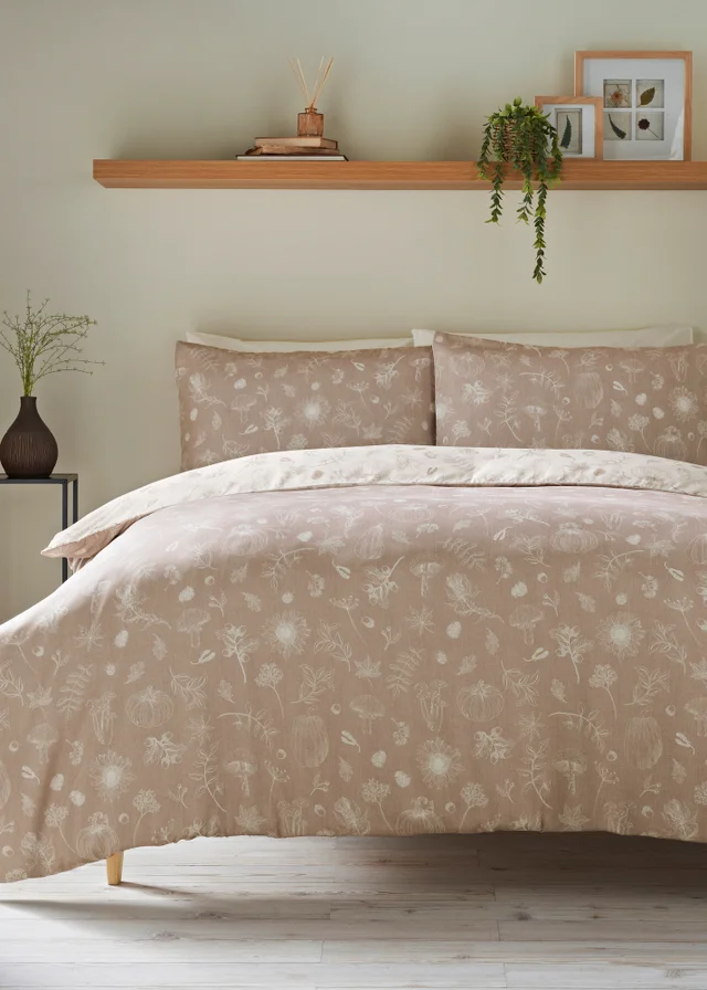 Natural Pumpkin Duvet Set