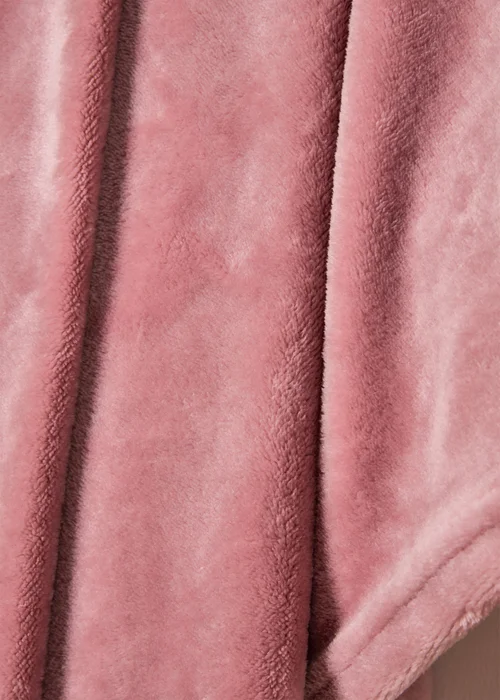 Pink Fleece Throw Image 2
