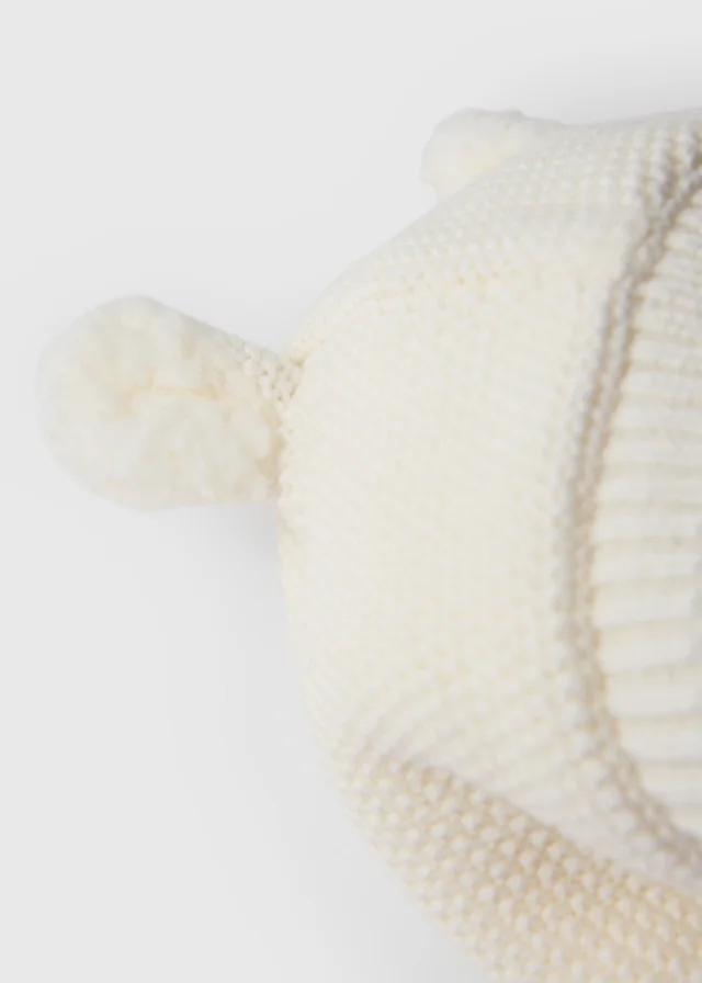 Baby Cream Borg Lined Cardigan (0-23mths)