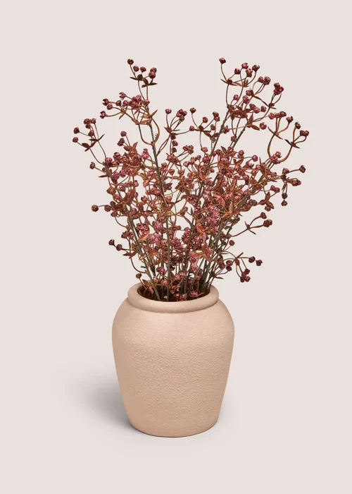 Burgundy Sprig Plant In Pot Image 1