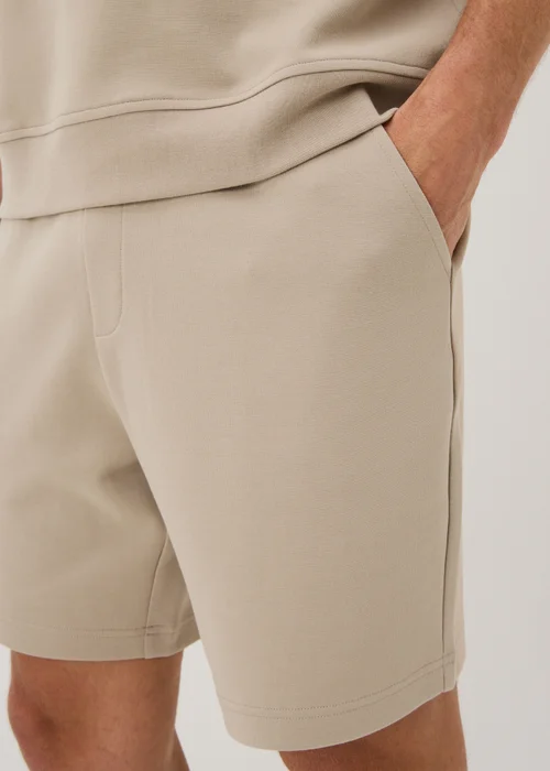 Stone Elevated Co Ord Jogger Shorts - XS Image 3