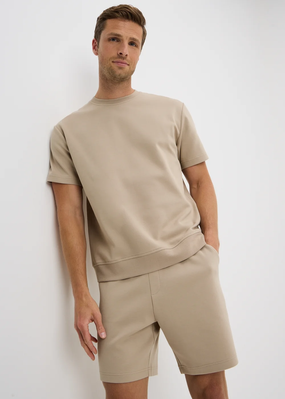 Stone Elevated Co Ord T-Shirt - XS Image 1