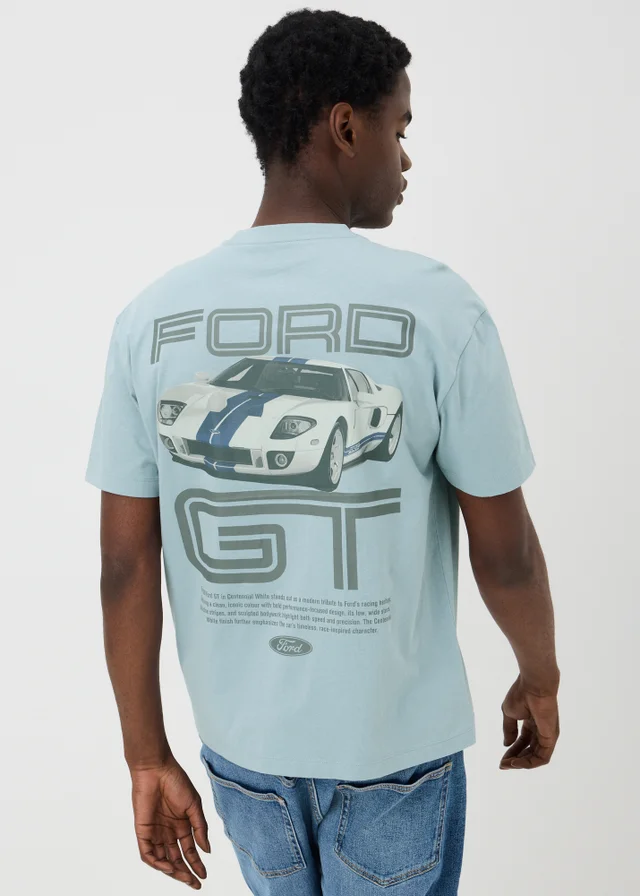 Blue Ford Back Graphic T-Shirt