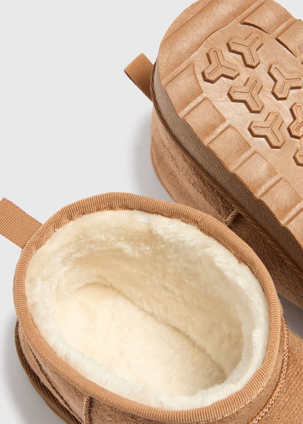Tan Mini Snug Boots - 3 Image 2