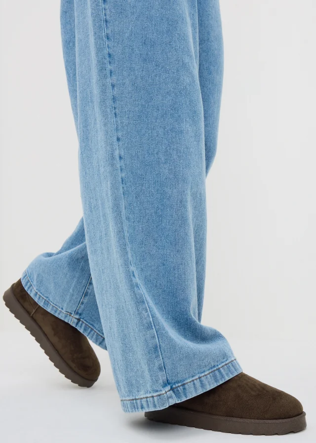 Chocolate Brown Faux Suede Mini Snug Boots