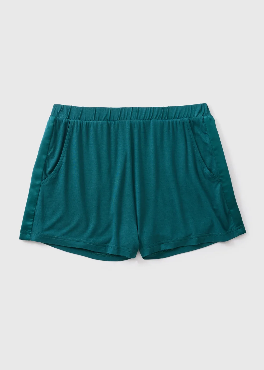 Teal Pyjama Shorts - XS Image 3