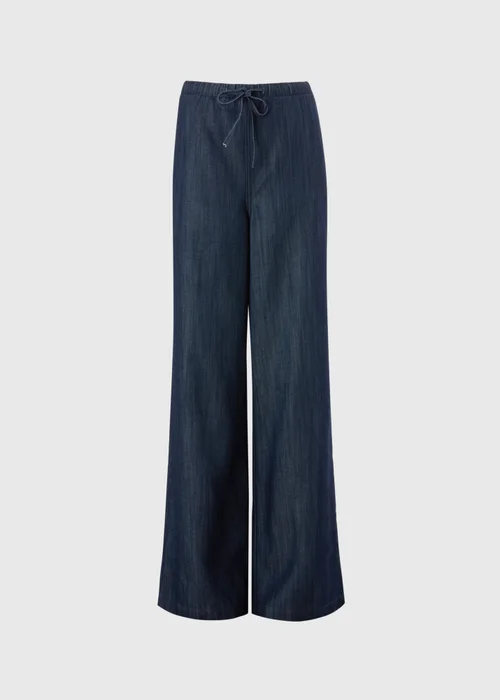 Dark Wash Indigo Mid Rise Comfort Jeans - 24/L29 Image 5