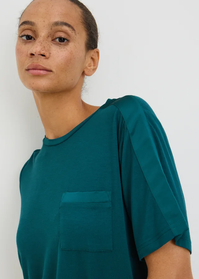 Teal Pyjama Top