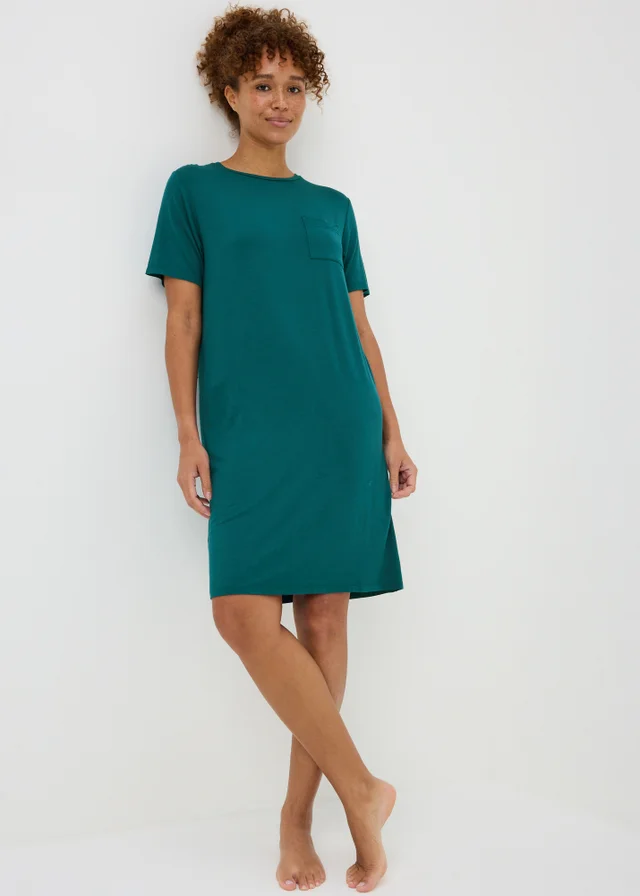 Teal Lace Nightie