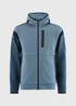 Souluxe Blue Panel Zip Up Co Ord Hoodie - XS Image 4
