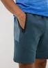 Souluxe Blue Panel Co Ord Jogger Shorts - XS Image 3