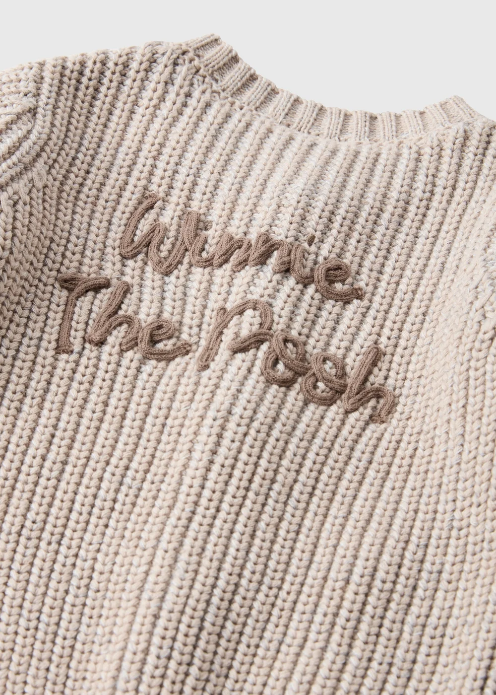 Disney Winnie The Pooh Baby Beige Cardigan (0-18mths) - Up to 1 Month Image 2