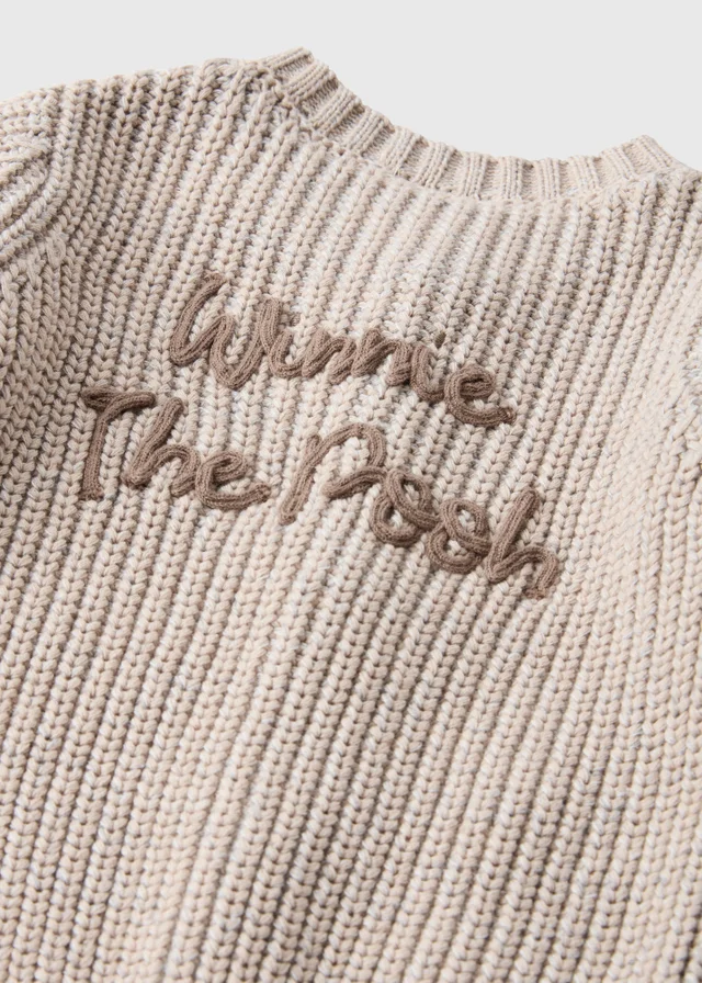Disney Winnie The Pooh Baby Beige Cardigan (0-18mths)