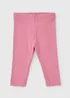 Baby Pink Ribbed Leggings (Newborn - 23mths) - Up to 1 Month Image 1