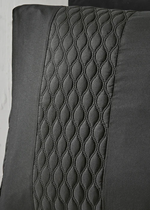 Black Pinsonic Duvet Set - Single Image 2