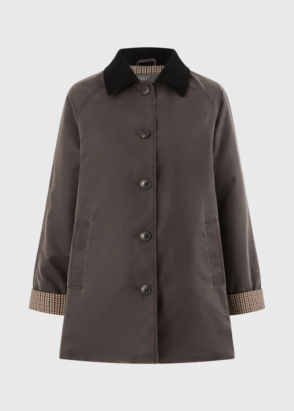 Brown Wax Barn Jacket - S Image 5