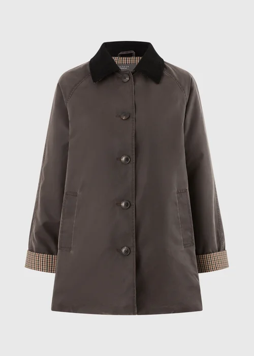 Brown Wax Barn Jacket - S Image 5