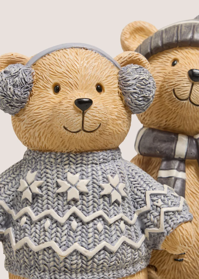 2 Pack Patch The Bear Dangly Leg Ornaments