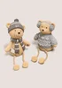 2 Pack Patch The Bear Dangly Leg Ornaments Image 1