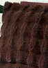 Brown Faux Fur Duvet Set - Double Image 2