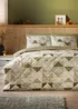 Green Patchwork Duvet Set - Double Image 1