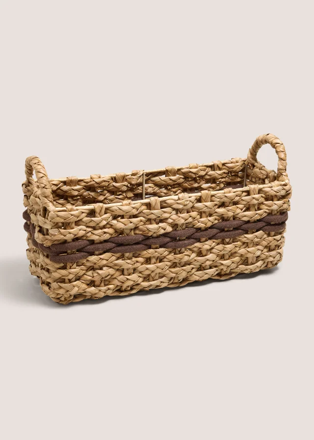 Woven Brown Rope Tray
