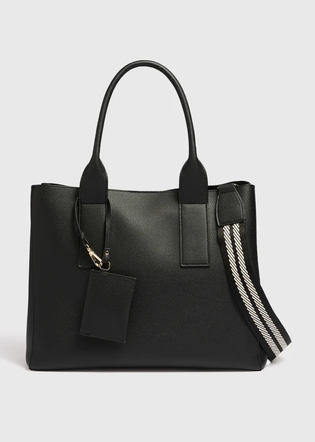 Black XL Triple Compartment Bag