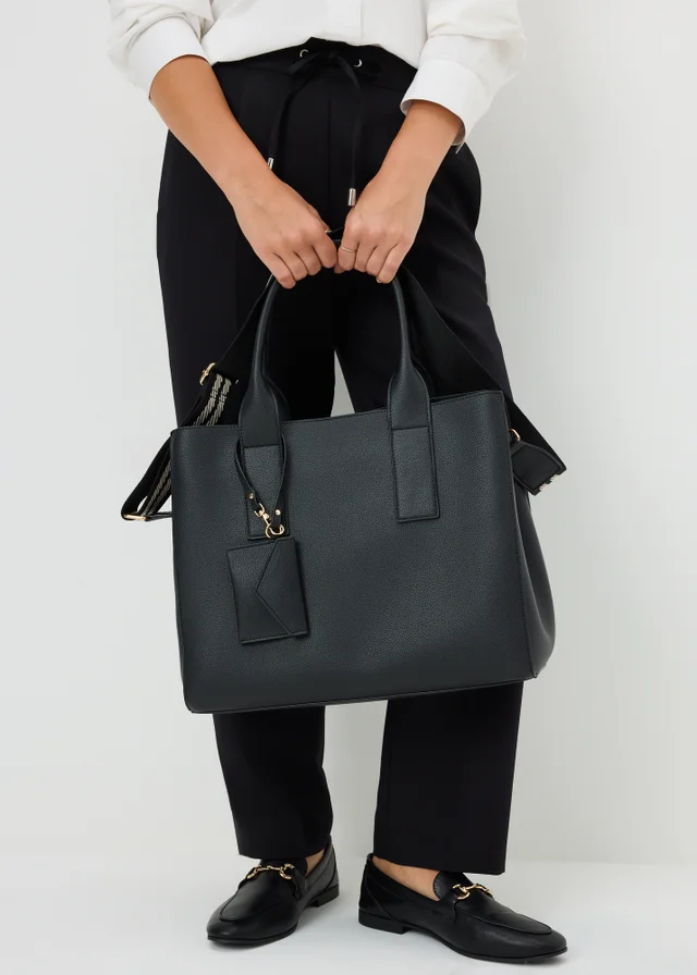 Black XL Triple Compartment Bag