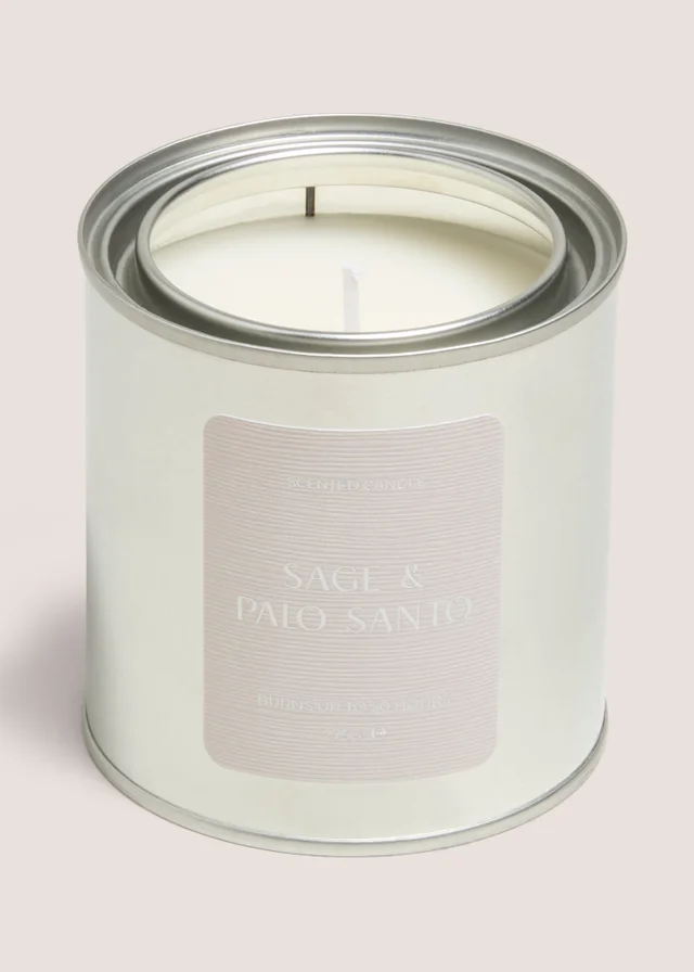 Sage & Palo Santo Tin Candle
