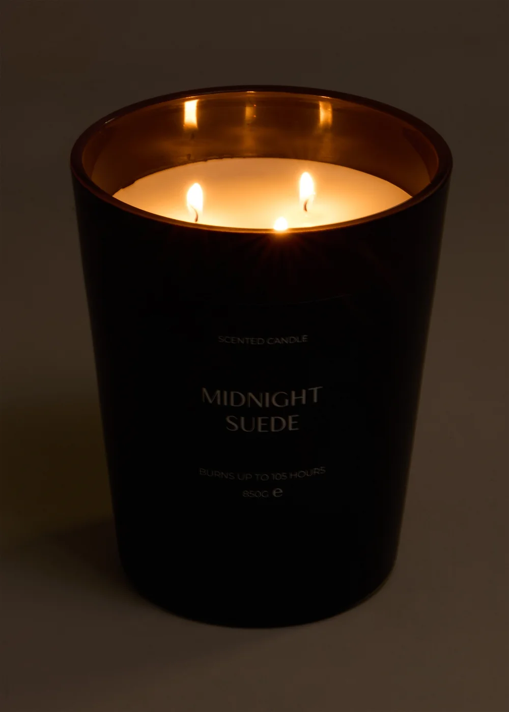 Midnight Suede Large Candle Image 2