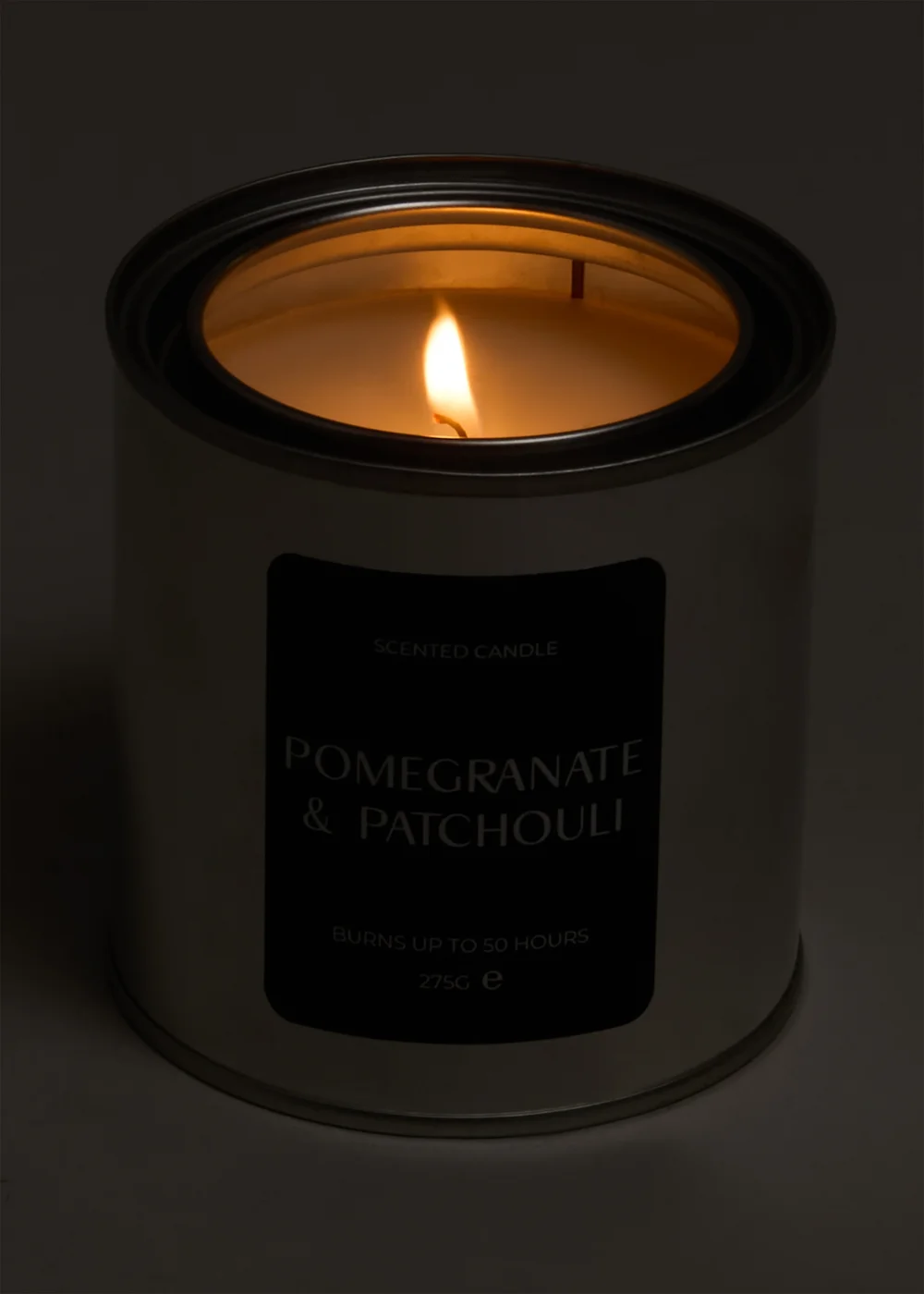 Pomegranate & Patchouli Tin Candle Image 2