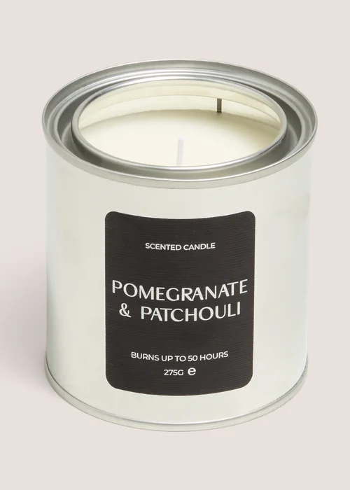 Pomegranate & Patchouli Tin Candle Image 1