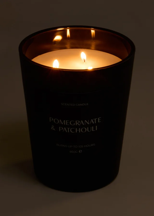 Pomegranate & Patchouli Large Candle