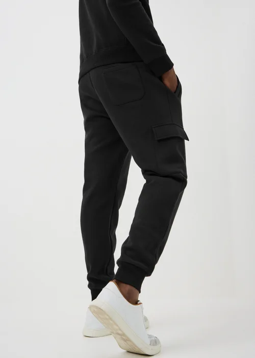 Black Slim Fit Jogging Bottoms - XS Image 2